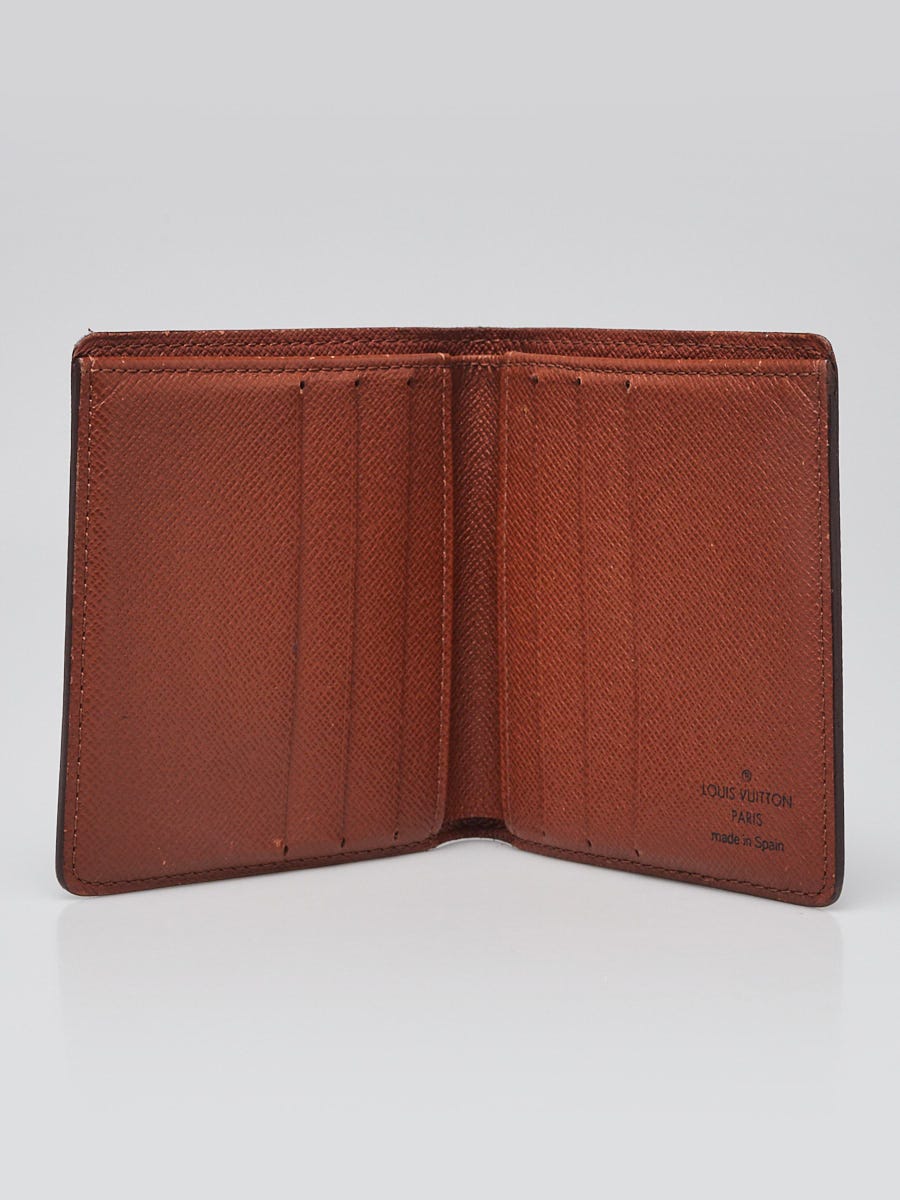 Louis Vuitton Monogram Canvas Bi-fold Wallet