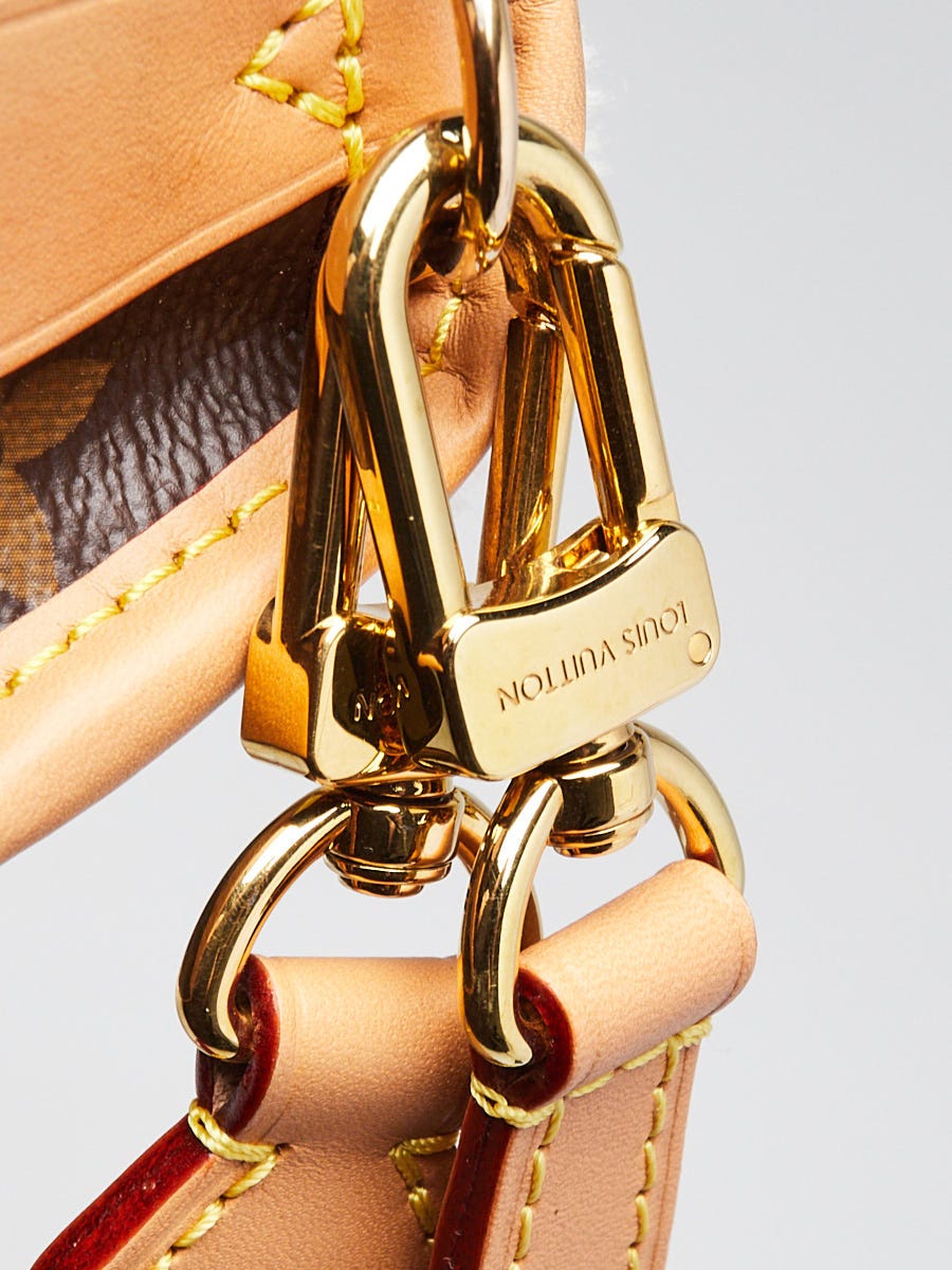 小物 LOUIS VUITTON Louis Vuitton Monogram Canvas and Shearling Cozygram Diane Bag