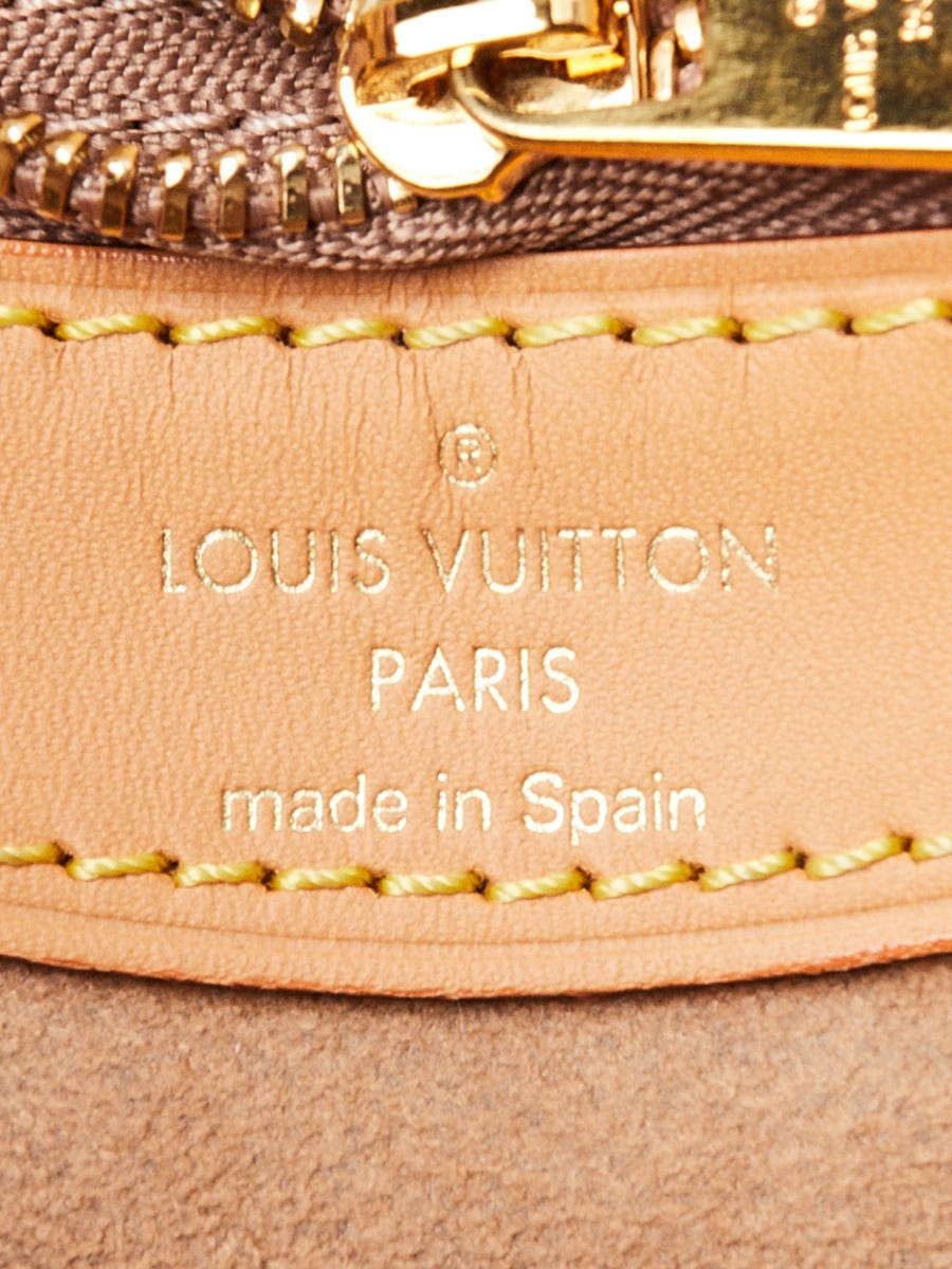 Louis Vuitton Monogram Canvas and Shearling Cozygram Diane Bag