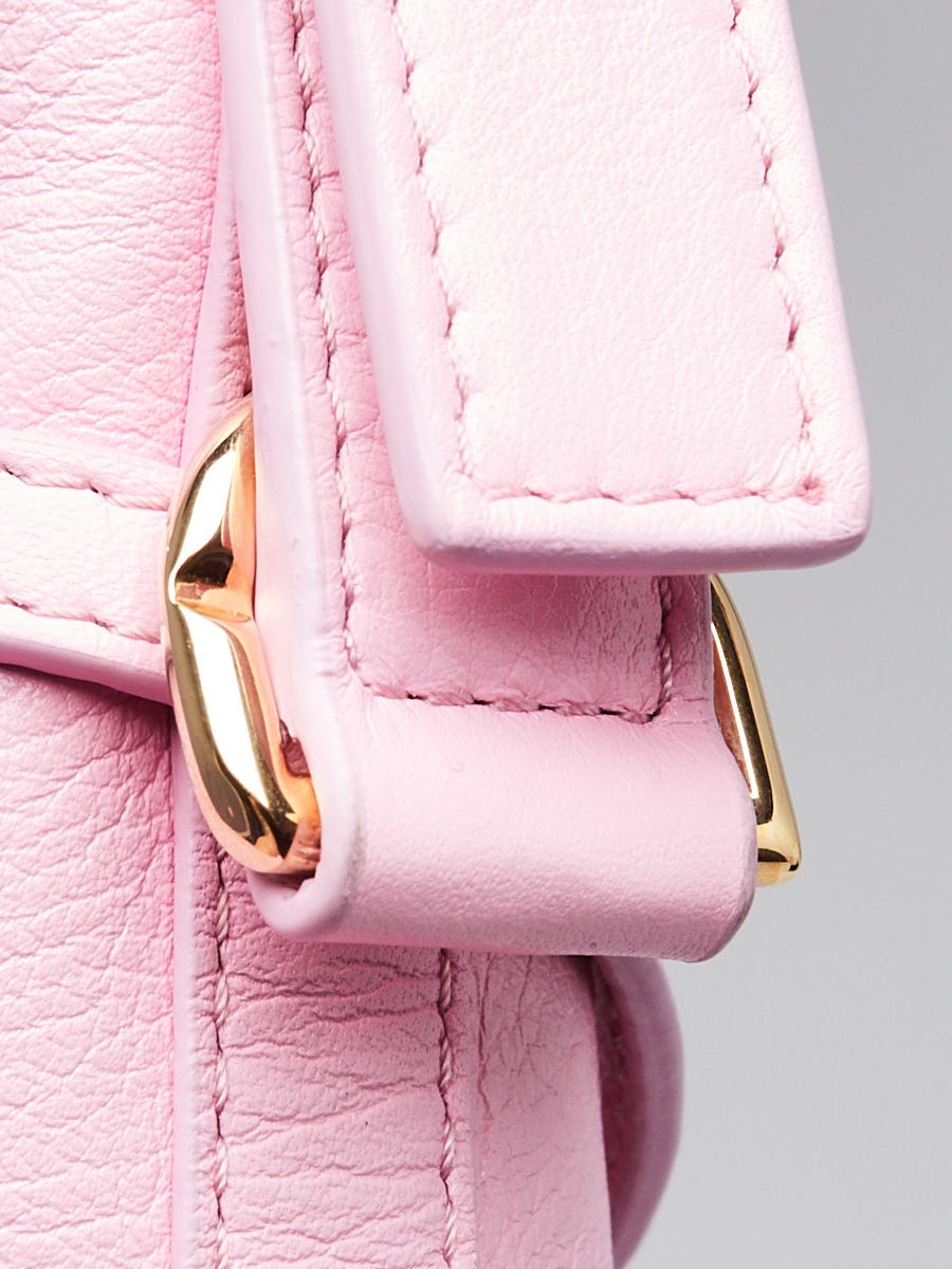 GIVENCHYレザーハンドバッグ(ペールピンク) Givenchy Pink Leather Mini Voyou Hobo Bag | Yoogi's Closet