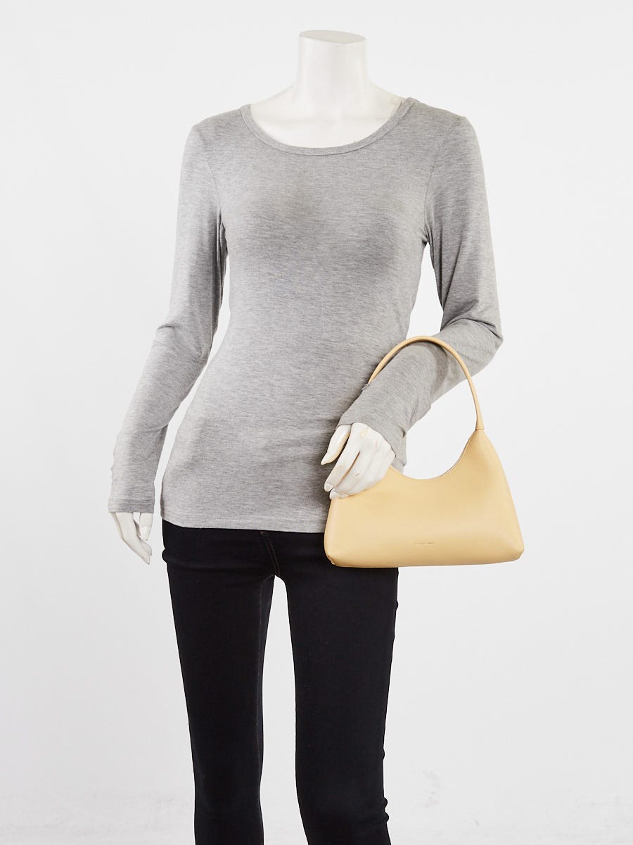 Mansur Gavriel Yellow Leather Mini Candy Hobo Bag