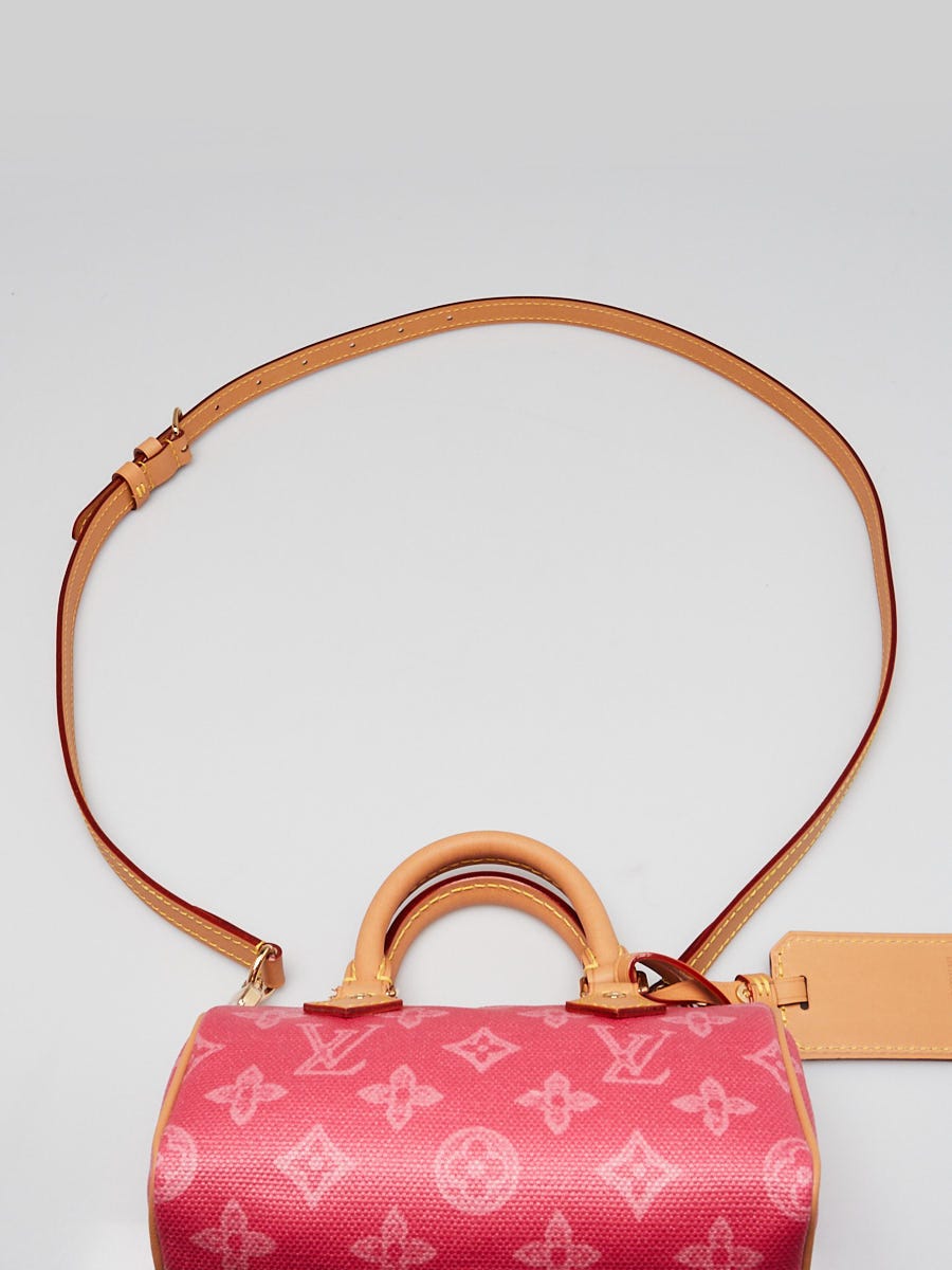 LOUIS VUITTON バンドー　ピンク　バッグ柄 Louis Vuitton Rose Ruban Monogram Coated Canvas 130th Anniversary
