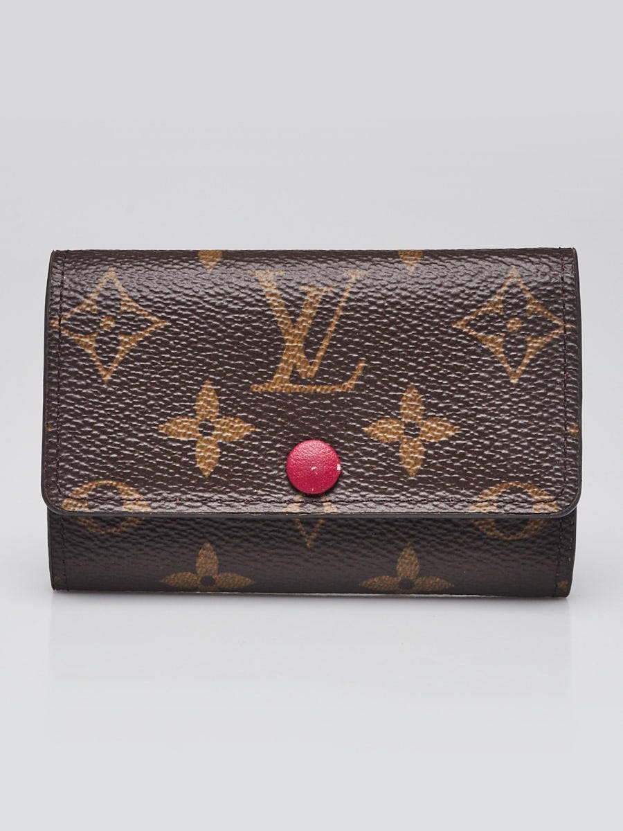 Louis Vuitton Monogram Canvas Fuchsia Multicles 6 Key Holder