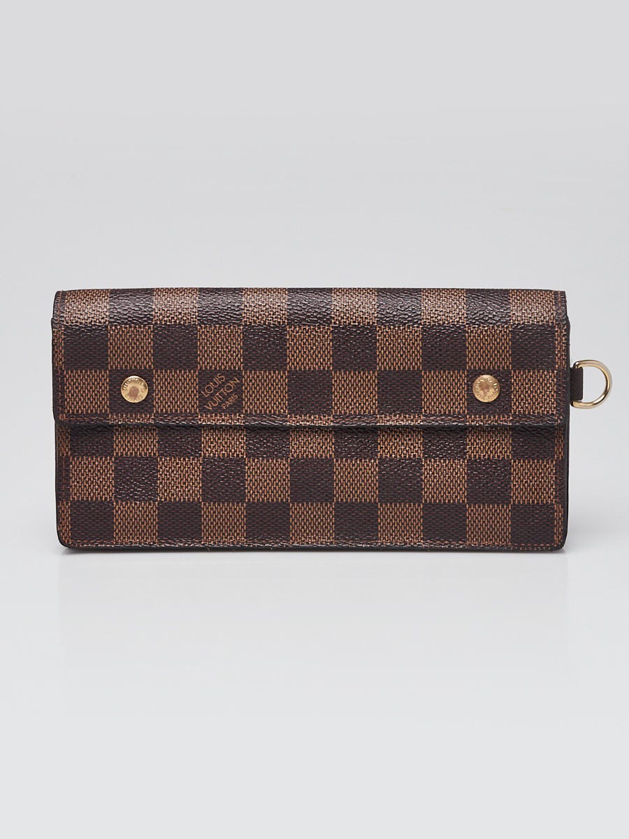 Louis Vuitton Damier Canvas Accordion Wallet | Yoogi's Closet
