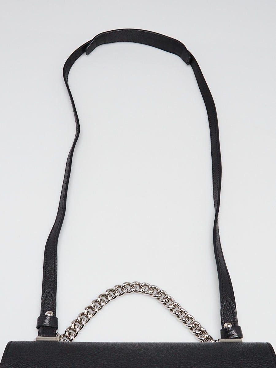 Louis Vuitton Black Pebbled Leather Lockme II BB | Yoogi's Closet