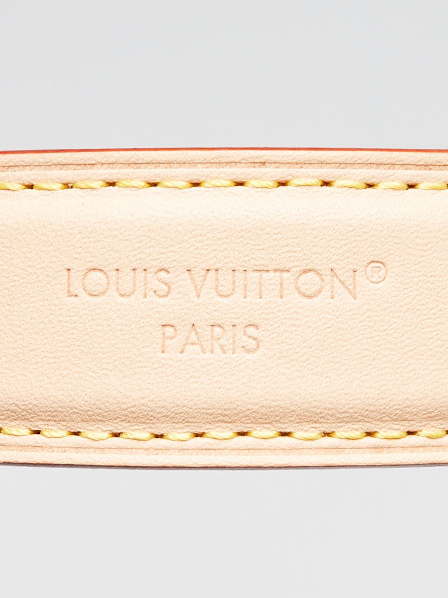 Louis Vuitton Natural Vachetta Leather Saumur BB Top Handle Strap