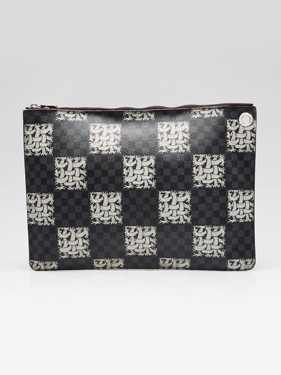 Pochette Jour GM Damier Graphite