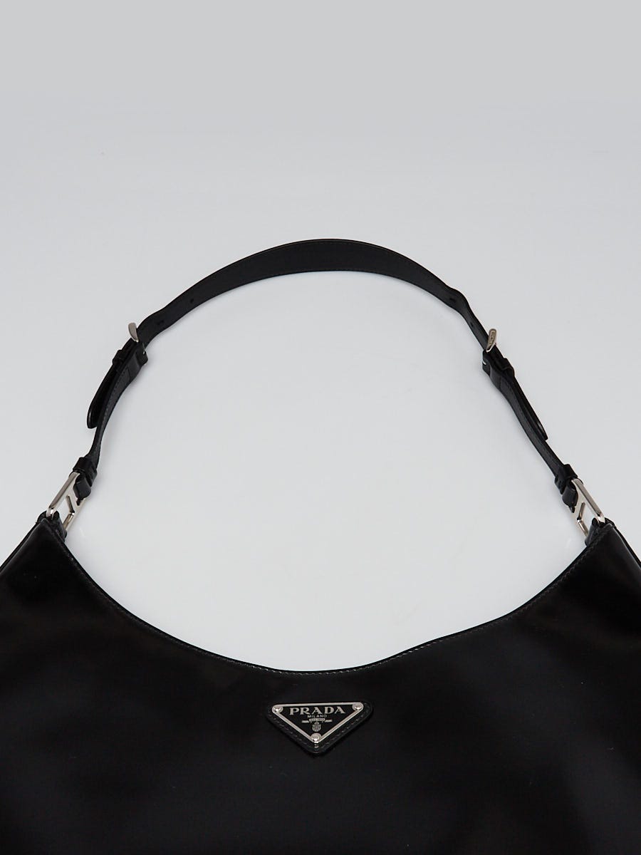Prada Black Box Calf Leather Cleo Shoulder Bag | Yoogi's Closet