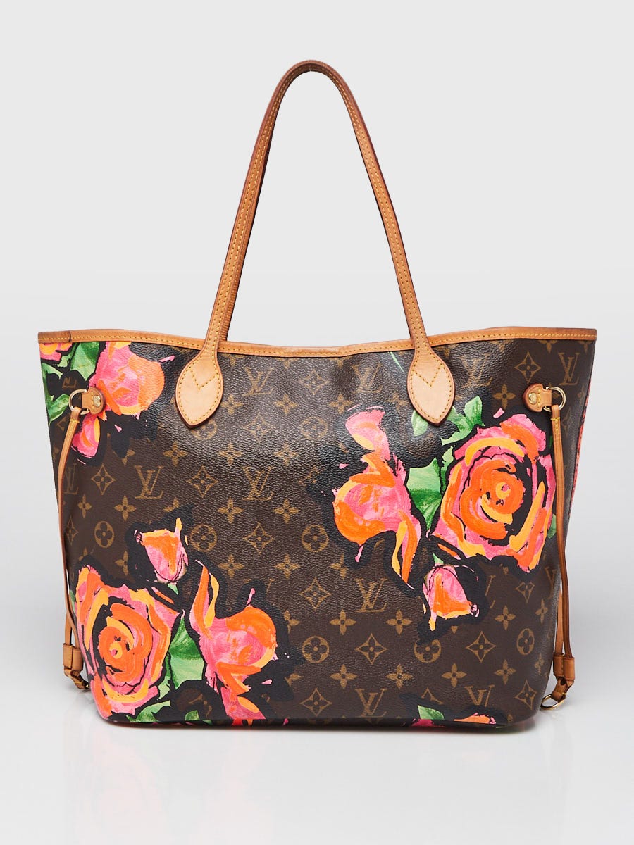 Louis Vuitton Limited Edition Stephen Sprouse Monogram Roses Neverfull ...