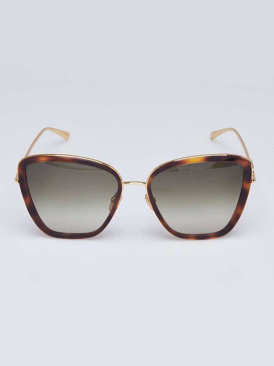 Louis Vuitton Tortoise Acetate Frame Link One Cay Eye  display picture 1