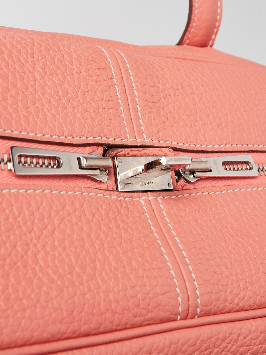 Hermes 35cm Crevette Clemence Leather Victoria II Bag | Yoogi's Closet