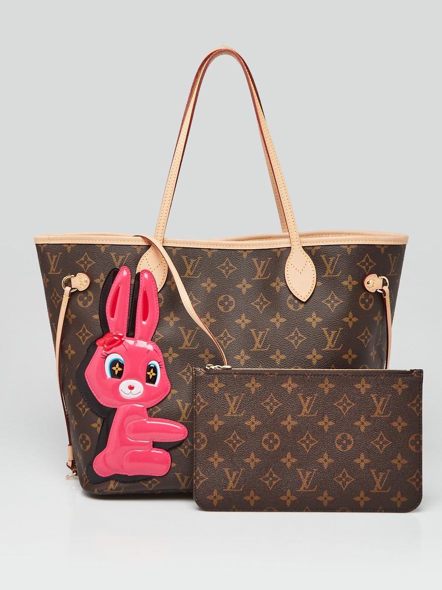 Louis Vuitton Sun Yitian Monogram Canvas Rabbit Neverfull MM NM