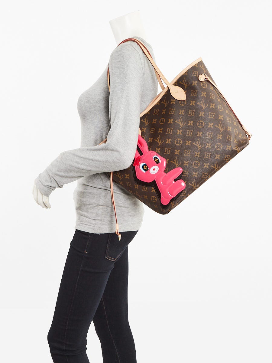 Louis Vuitton Sun Yitian Monogram Canvas Rabbit Neverfull MM NM