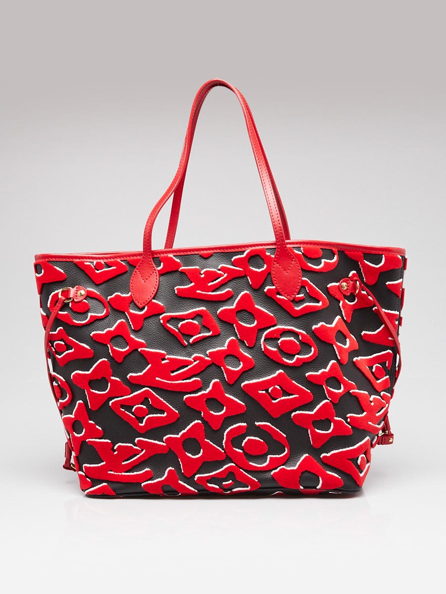 Louis Vuitton X Urs Fischer Tufted Monogram Neverfull MM Bag