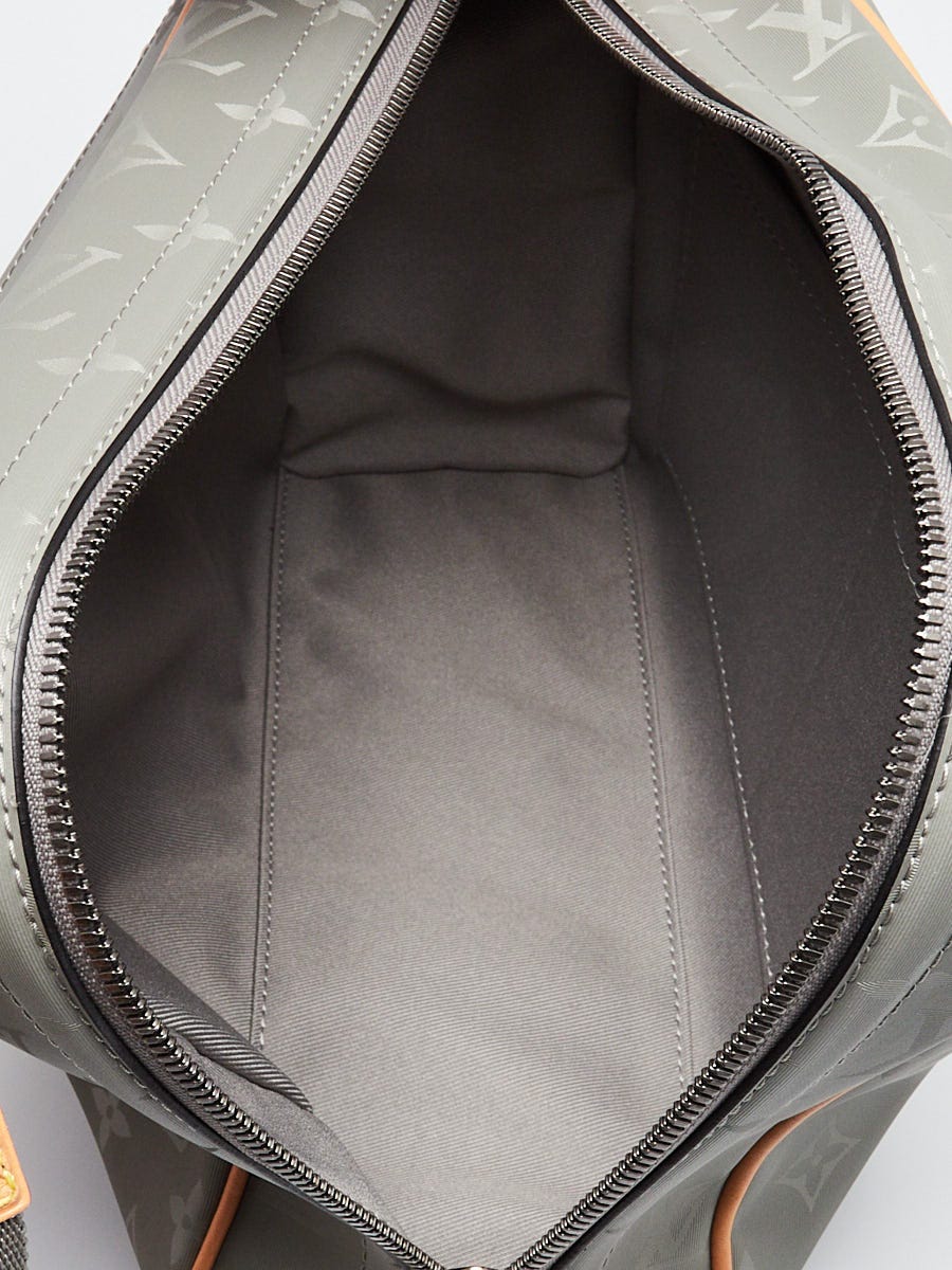 Louis Vuitton ◆断捨離 ★グレー モノグラム ハンドバッグ Louis Vuitton Titanium Monogram Nylon/LeatherCrossbody Camera Bag