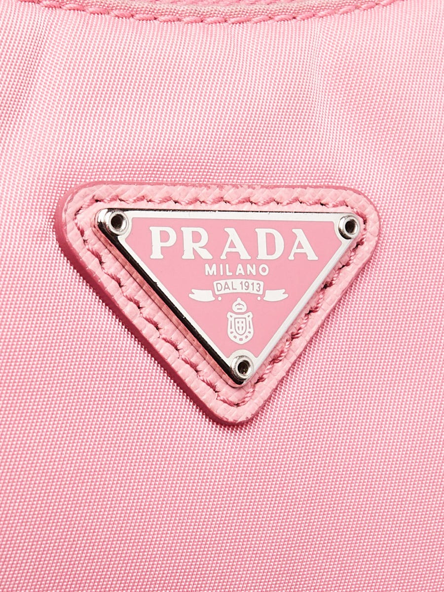 Prada Pink Tessuto Nylon 2005 Re-Edition Shoulder Bag 1BH204