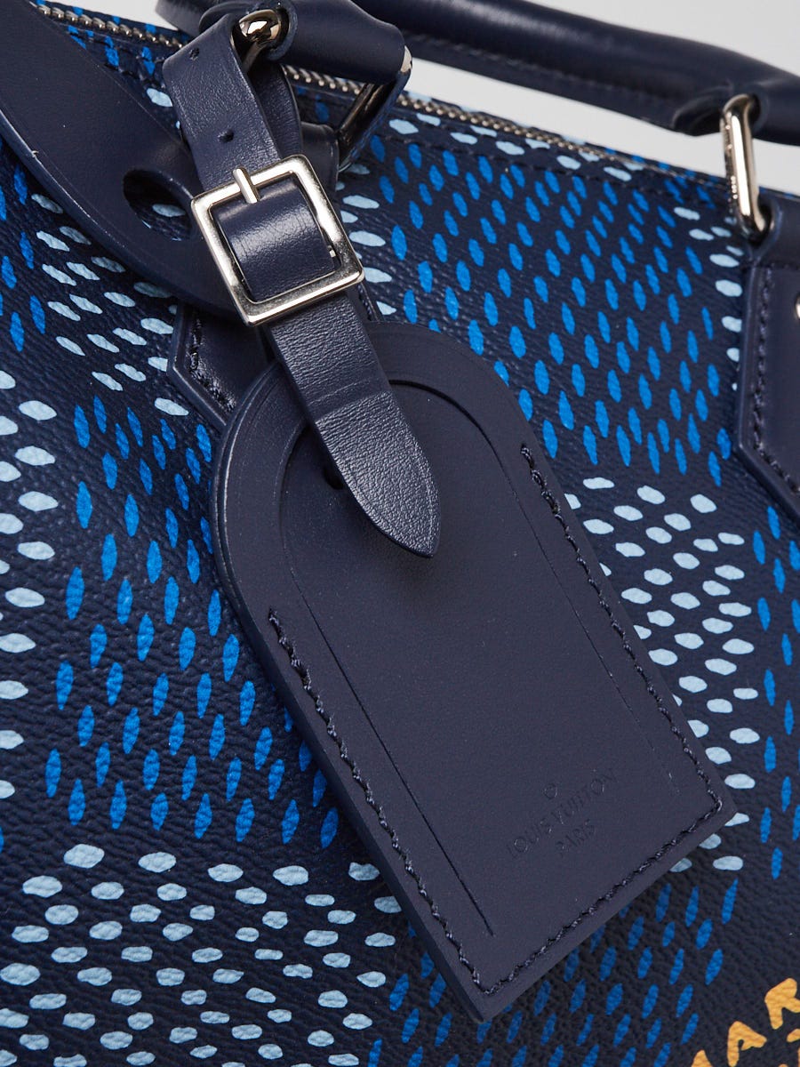 Louis Vuitton Blue Damier Heritage Canvas Speedy Bandouliere 25