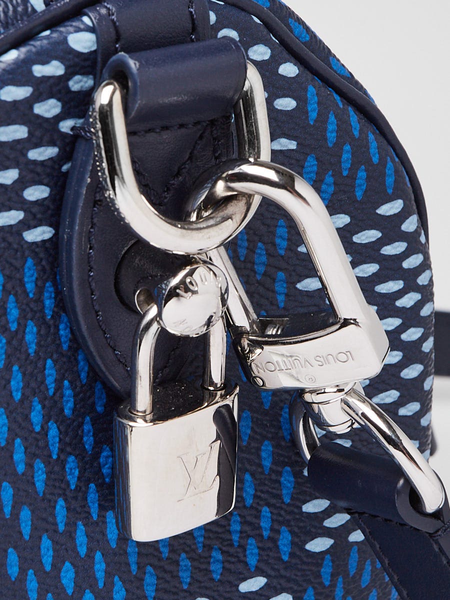 Louis Vuitton Blue Damier Heritage Canvas Speedy Bandouliere 25