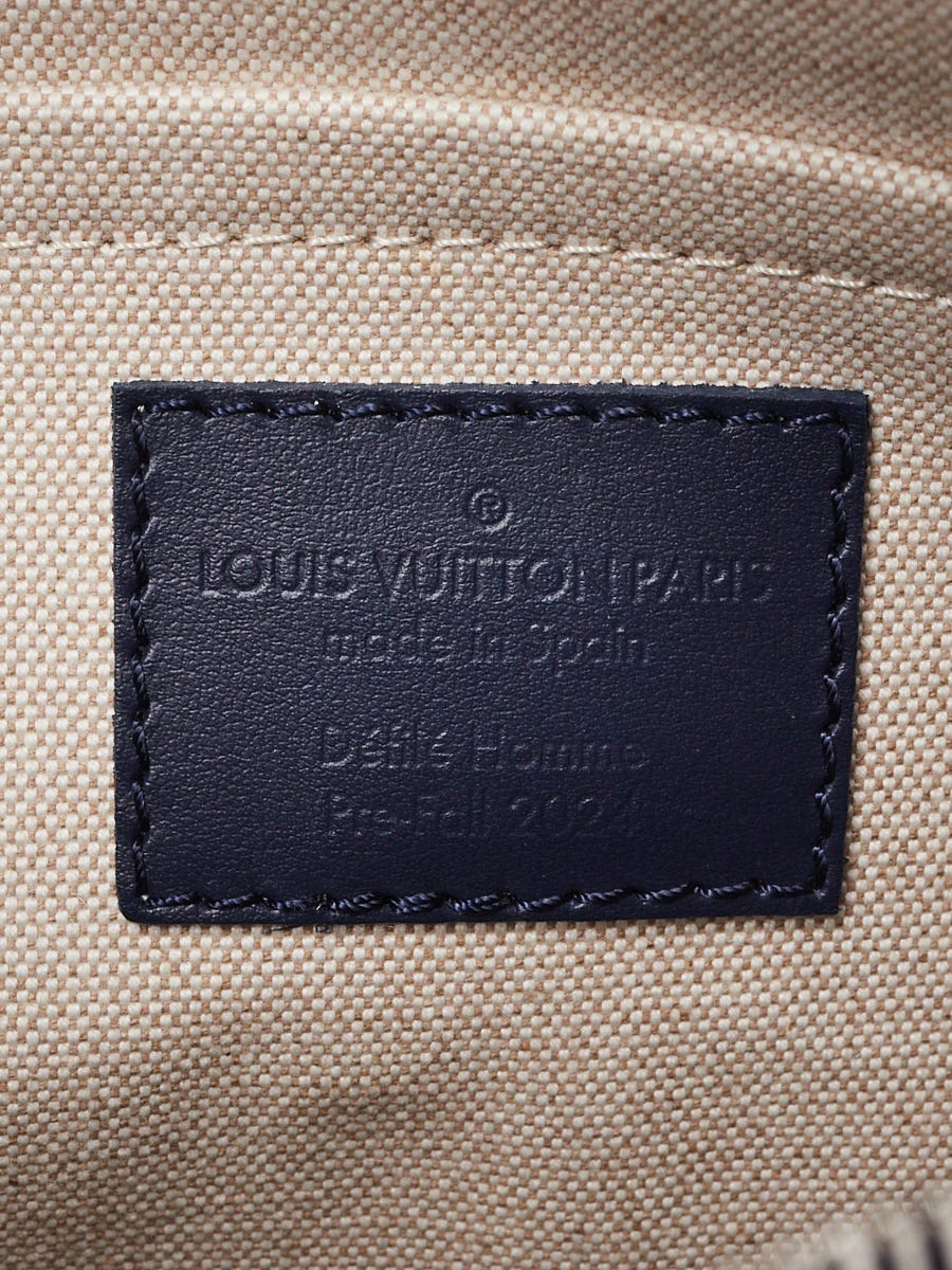 Louis Vuitton Blue Damier Heritage Canvas Speedy Bandouliere 25