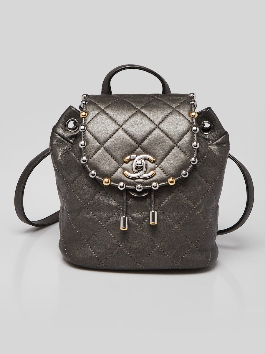 chanel quilted mini backpack Black Lambskin Urban Spirit Date Code Chanel 23p pink mini Backpack