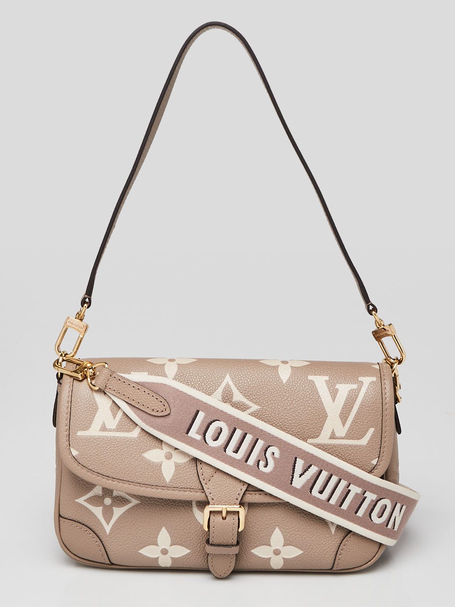 Louis Vuitton Bicolor Tourterelle/Creme Monogram Giant Empreinte