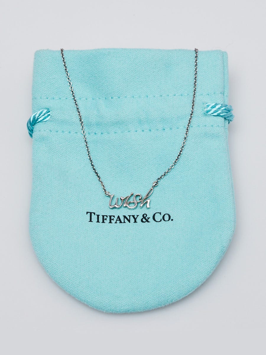 Tiffany & Co. Sterling Silver Paloma Picasso Graffiti Wish Pendant