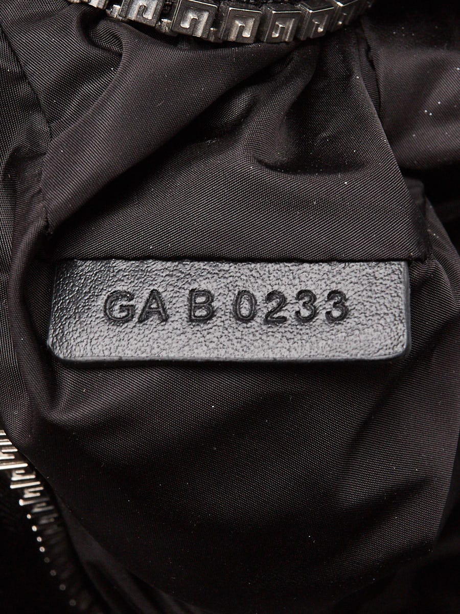 Givenchy Black Printed Nylon Logo G-Zip Bum Bag | Yoogi's Closet