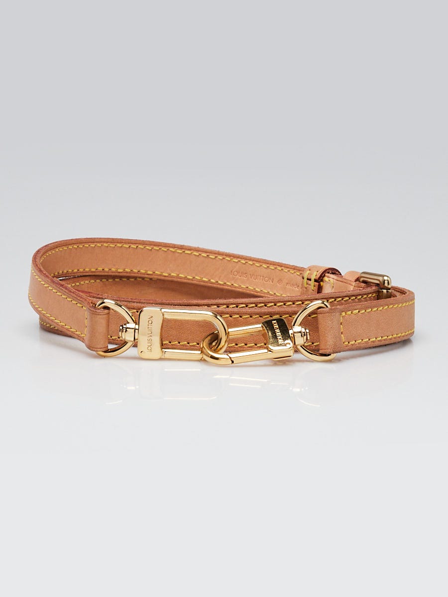 Louis Vuitton 16mm Vachetta Leather Adjustable Shoulder Strap