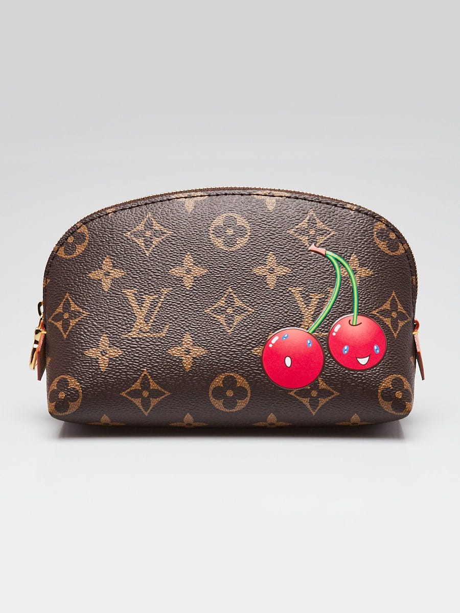 Louis Vuitton x TM Monogram Cerises Cosmetic Pouch | Yoogi's Closet