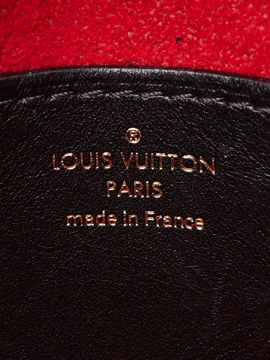 Louis Vuitton Rouge Malletage Epi Leather Twist Bag | Yoogi's Closet