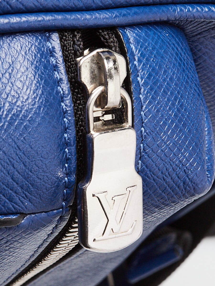 Louis Vuitton Blue Taiga Leather Outdoor Messenger Bag | Yoogi's