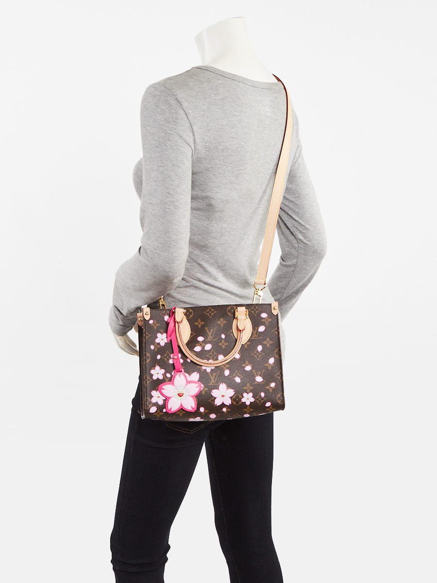 Louis Vuitton x TM Monogram Canvas Cherry Blossom Onthego PM Bag