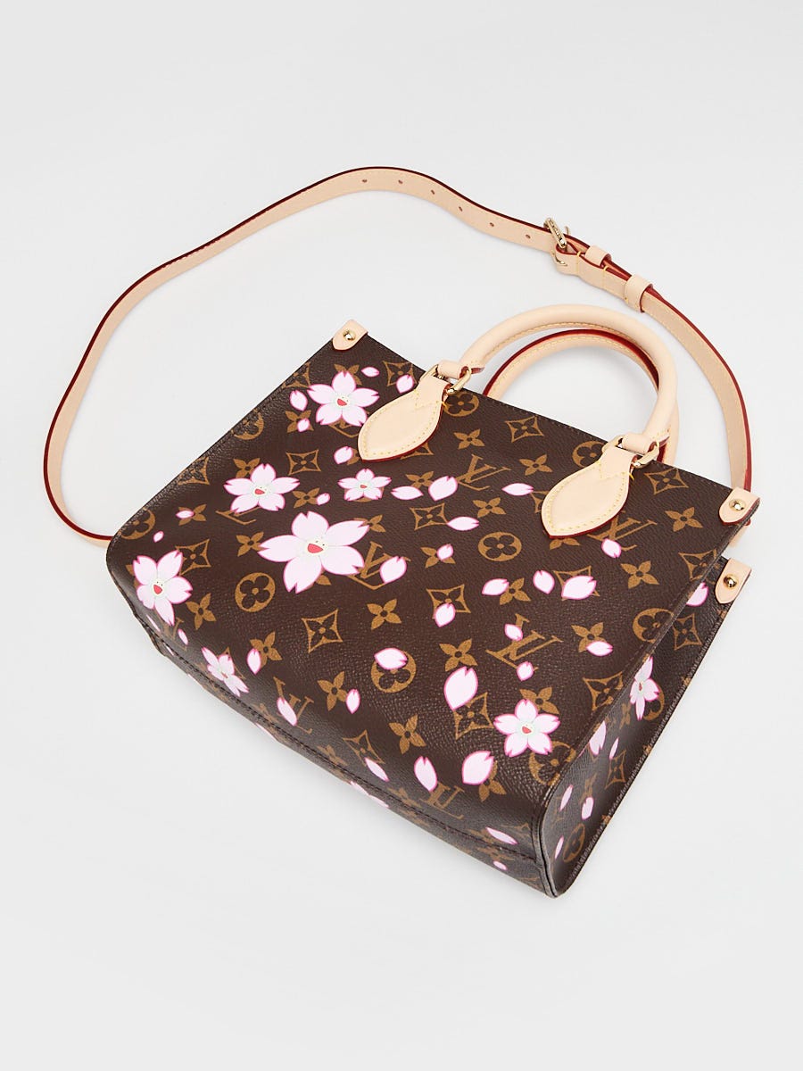 Louis Vuitton x TM Monogram Canvas Cherry Blossom Onthego PM Bag