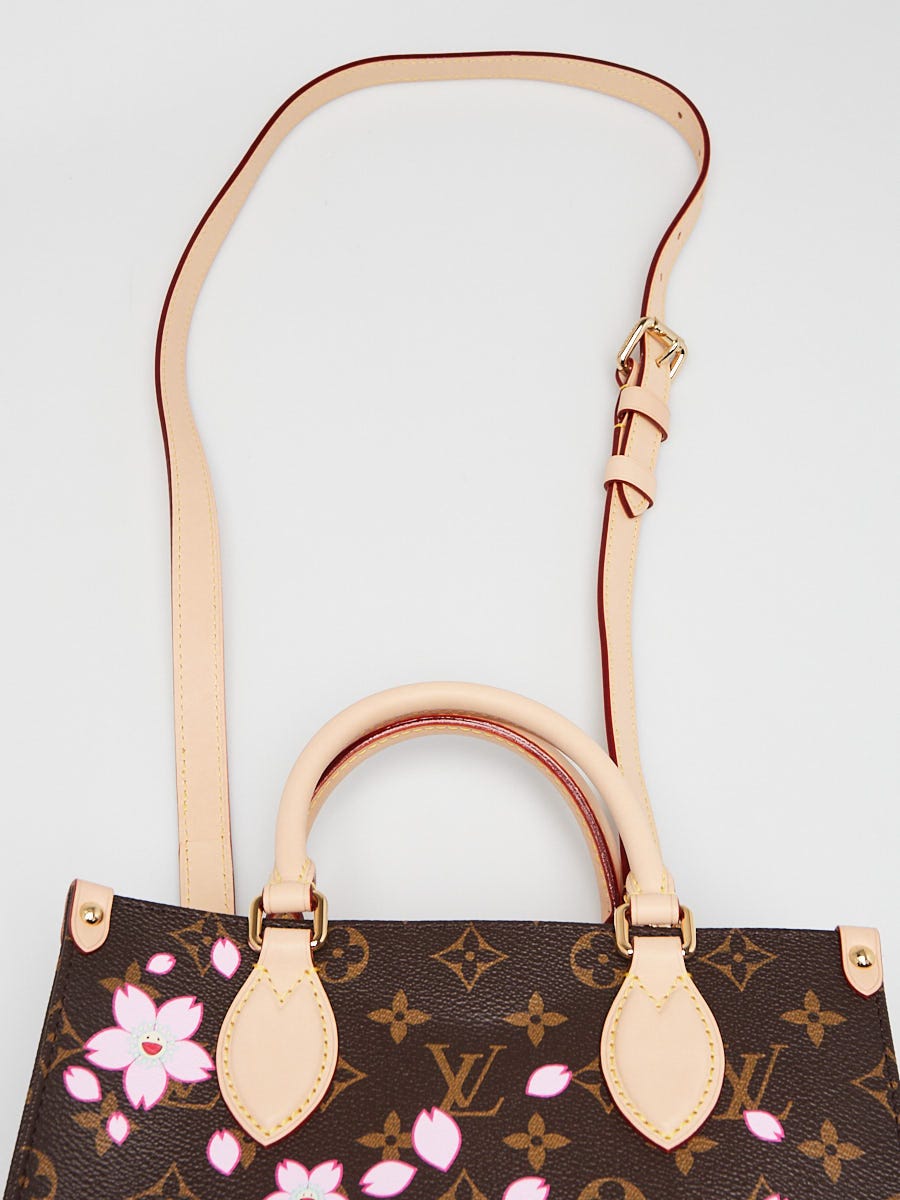Louis Vuitton x TM Monogram Canvas Cherry Blossom Onthego PM Bag