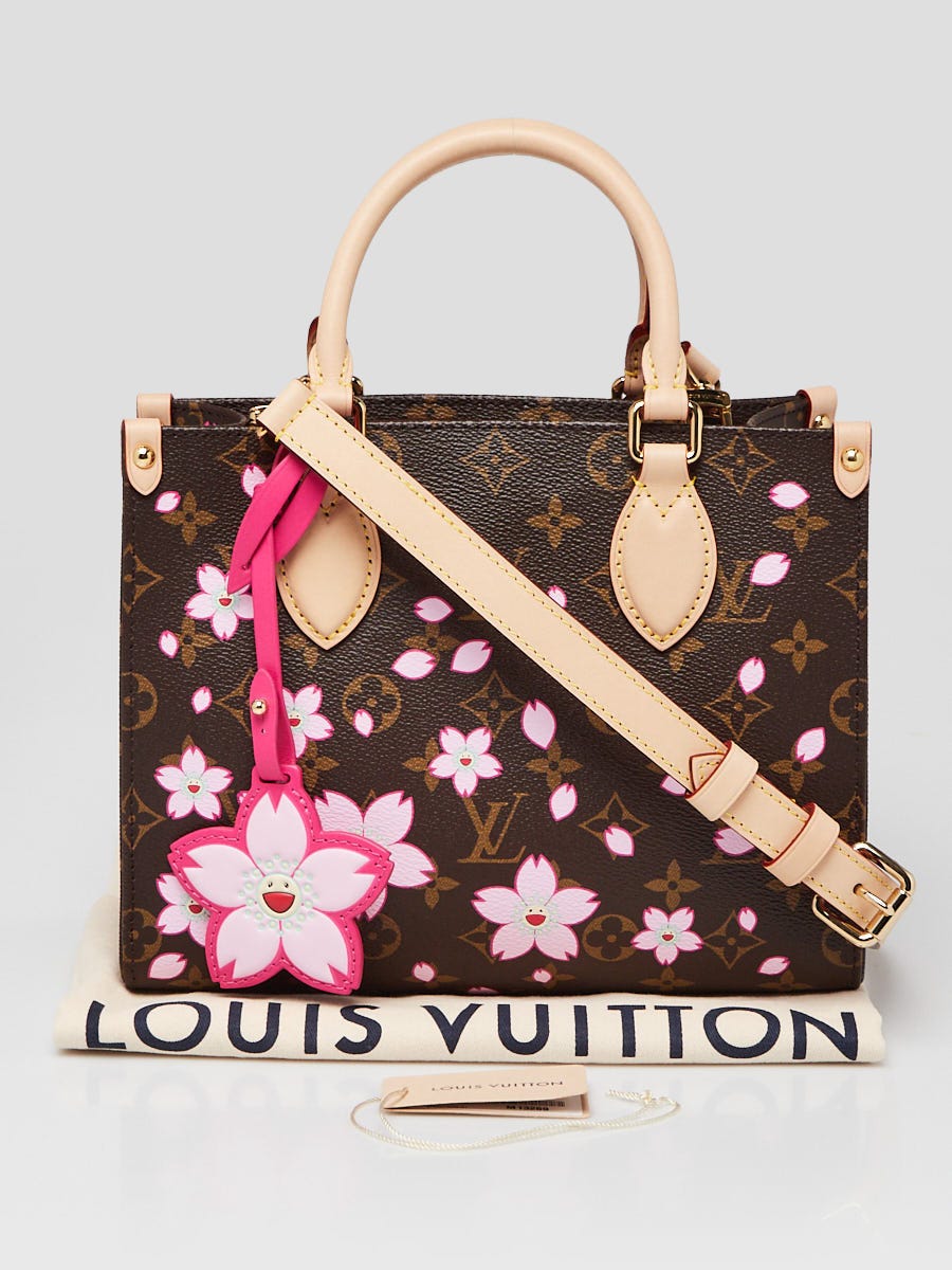 Louis Vuitton x TM Monogram Canvas Cherry Blossom Onthego PM Bag