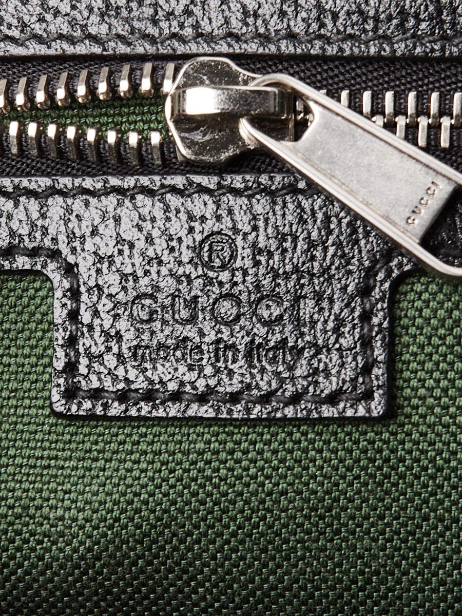 GUCCI レザーバッグ グッチ GUCCI ショルダーバッグ クレスト 黒 ゴールド 211960 レザー