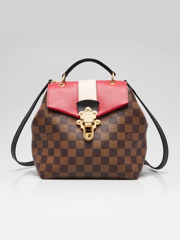 louis vuitton clapton backpack red Damier Ebene As a go Louis Vuitton Clapton Backpack Organizer