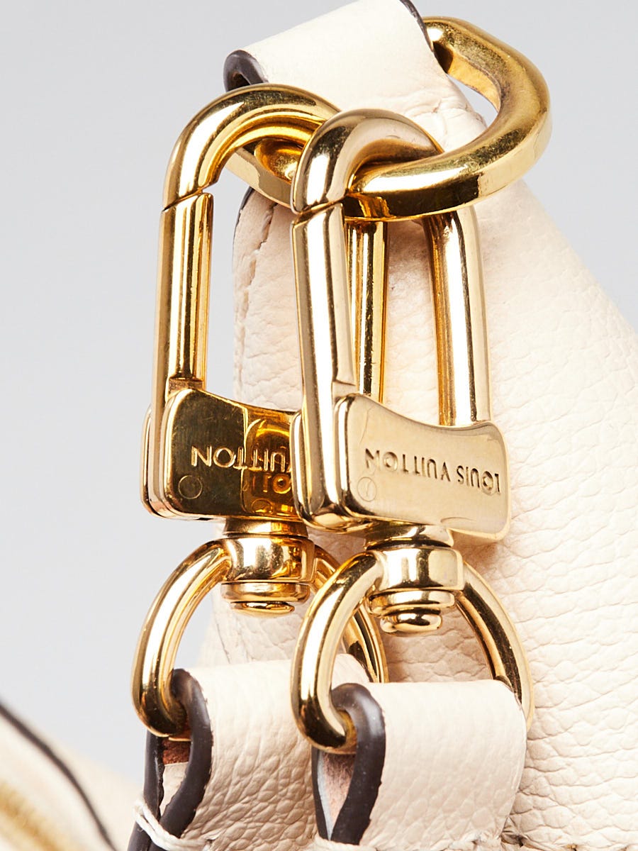 Louis Vuitton Cream Monogram Empreinte Bagatelle Bag | Yoogi's Closet
