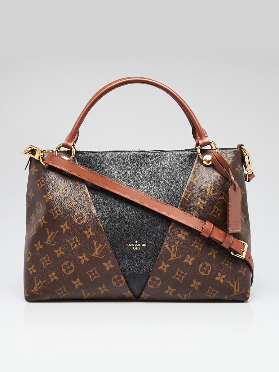 Louis Vuitton Black Monogram Canvas V MM Tote Bag | Yoogi's Closet