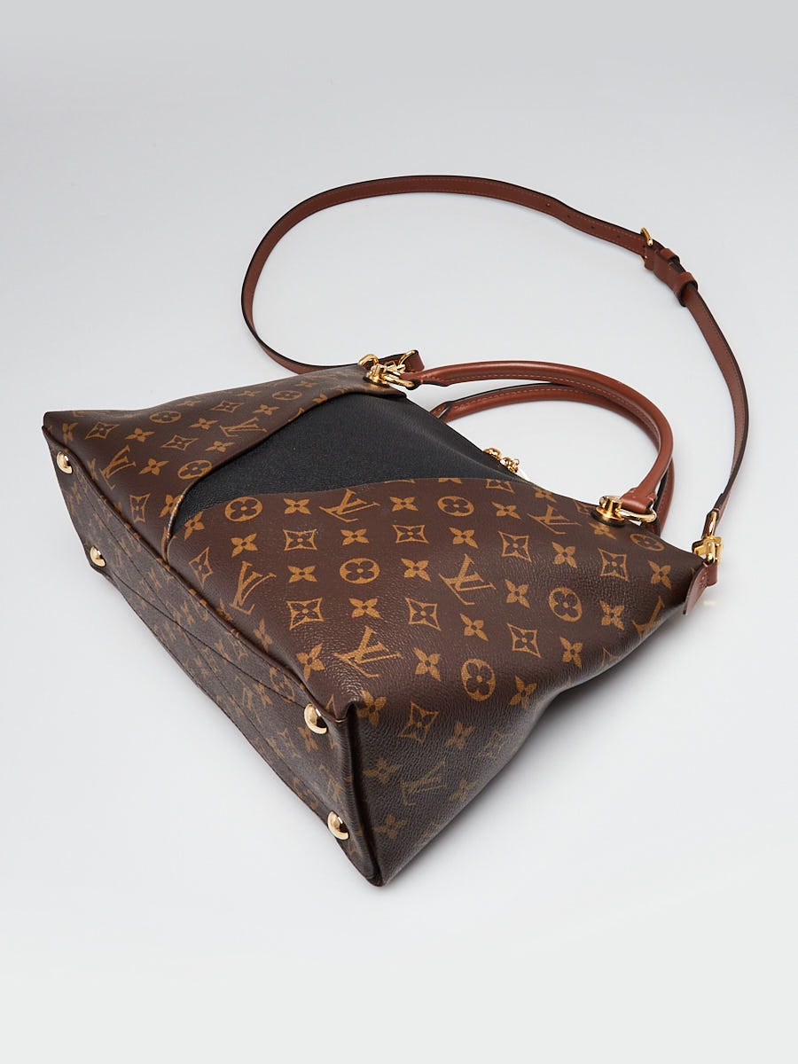Louis Vuitton Black Monogram Canvas V MM Tote Bag | Yoogi's Closet