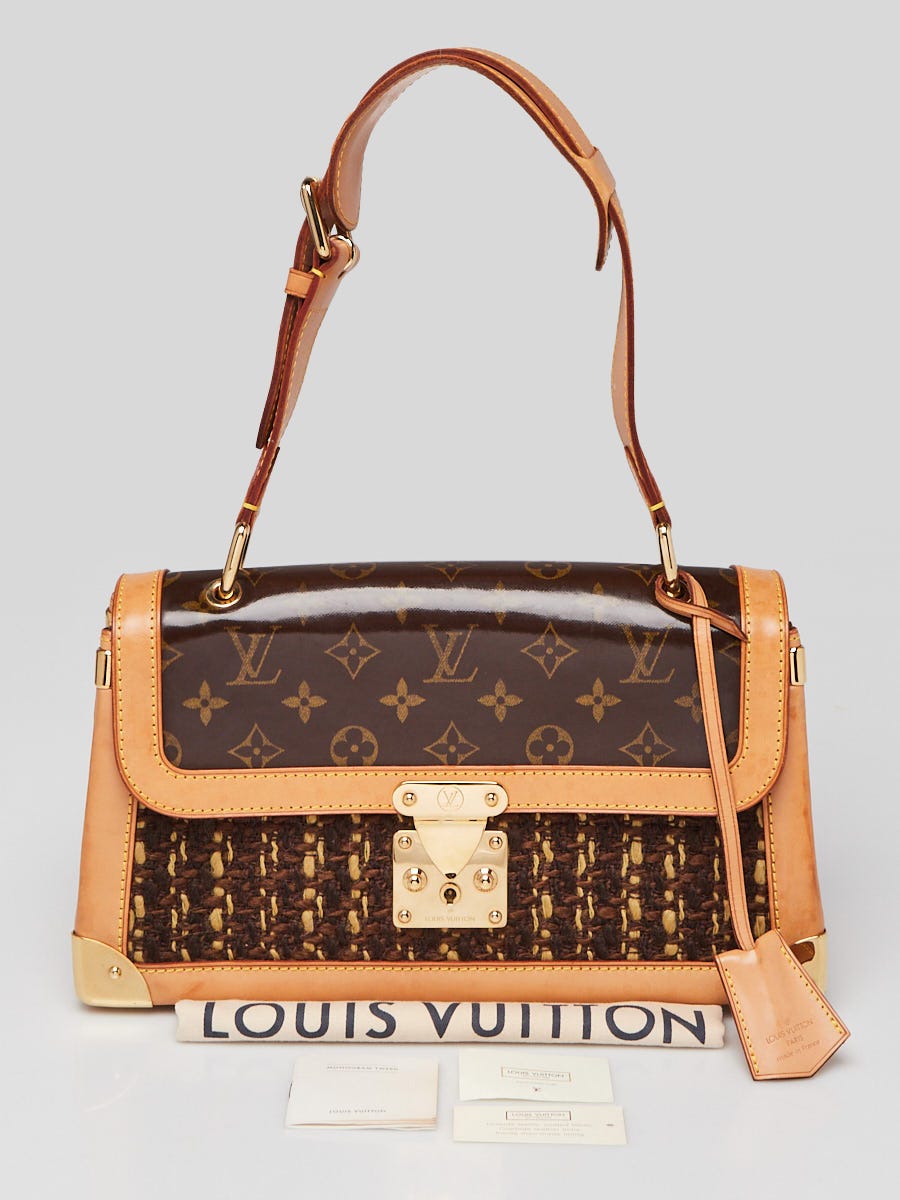 Louis Vuitton Limited Edition Monogram Tweedy Rabat Bag | Yoogi's