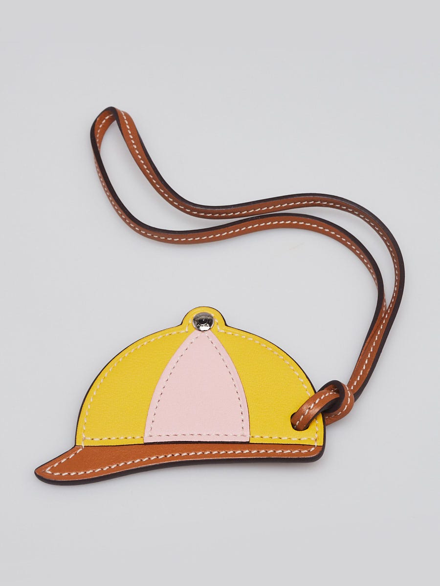 Hermes Natural Sable/Jaune De Naples/Rose Sakura Leather Paddock