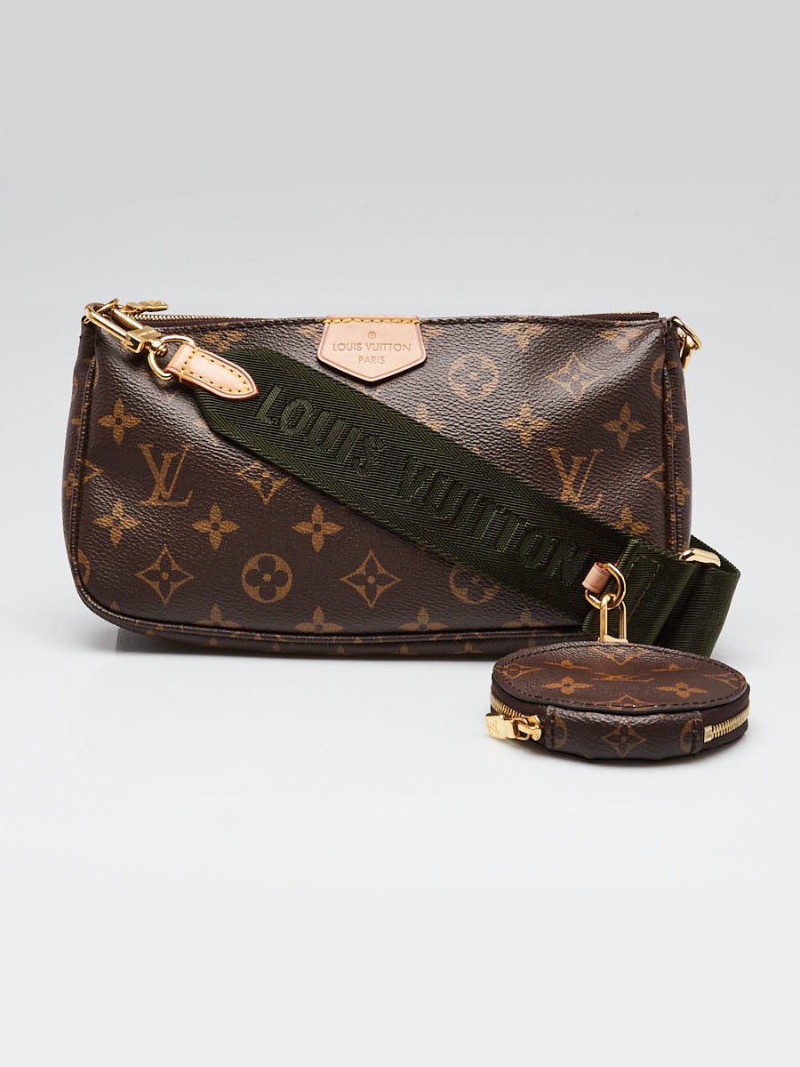 Louis Vuitton Kaki Monogram Canvas Multi-Pochette Accessories Bag