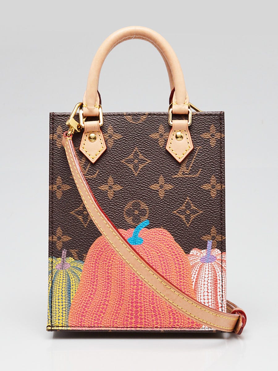 Louis Vuitton x YK Monogram Canvas Pumpkin Petit Sac Plat Bag