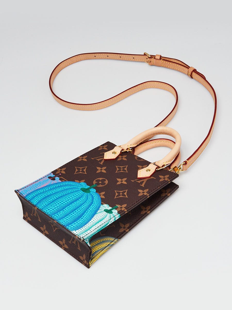 Louis Vuitton x YK Monogram Canvas Pumpkin Petit Sac Plat Bag