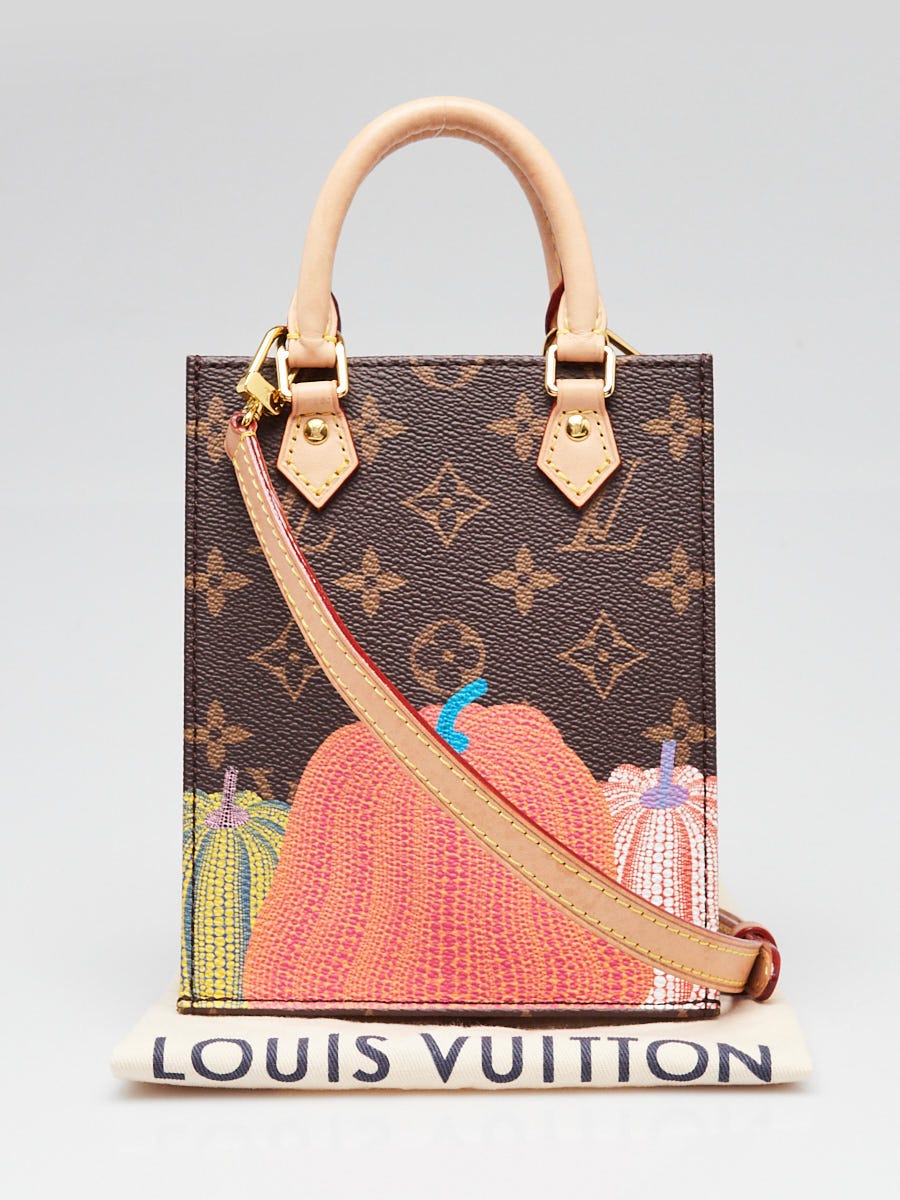 Louis Vuitton x YK Monogram Canvas Pumpkin Petit Sac Plat Bag