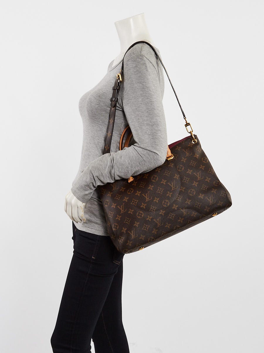 Louis Vuitton Aurore Monogram Canvas Pallas Bag
