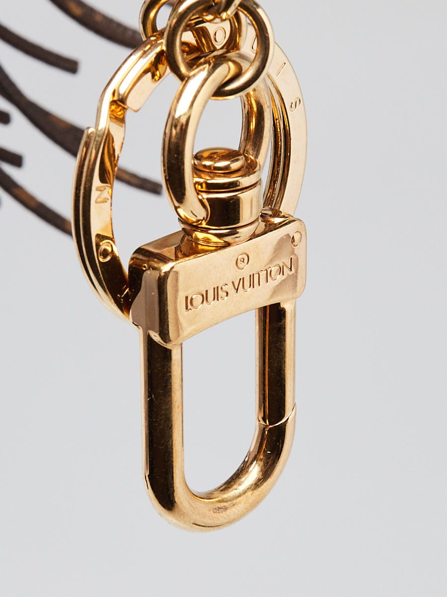 Louis Vuitton Pink Monogram Canvas Tassel Key Chain and Bag Charm