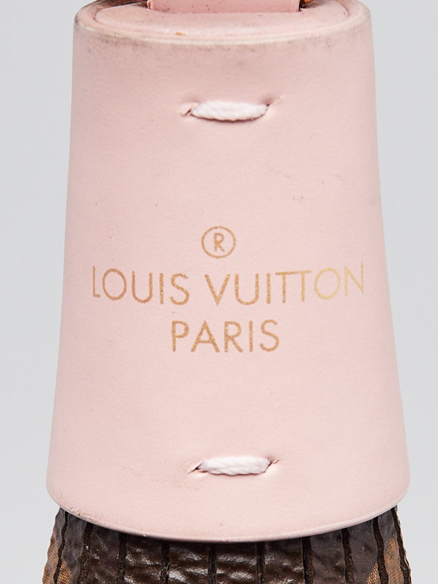 Louis Vuitton Pink Monogram Canvas Tassel Key Chain and Bag Charm