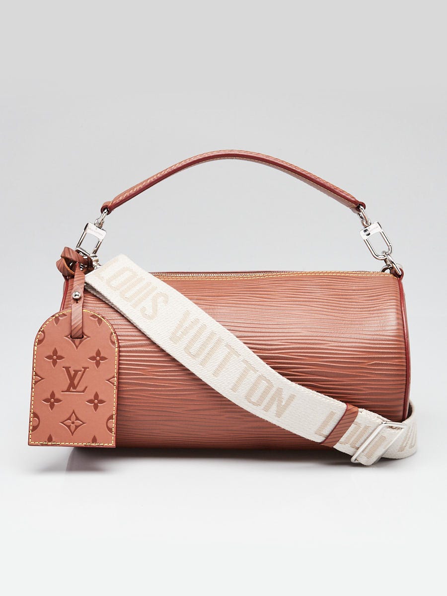 Louis Vuitton Brown Epi Leather Soft Polochon XL Bag | Yoogi's Closet